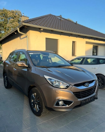 Hyundai ix35 cena 52800 przebieg: 117009, rok produkcji 2014 z Leszno małe 137